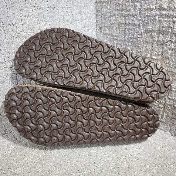 Birkenstock Arizona Men's Size 13 Regular Brown Birko-Flor Double Strap Sandals - Picture 8 of 13